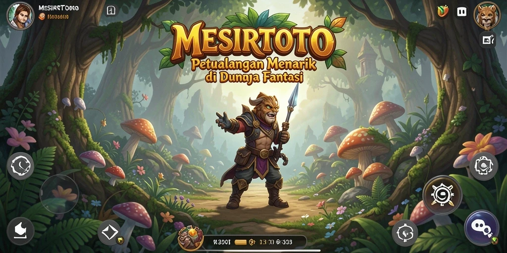 Tampilan gameplay <strong>MESIRTOTO</strong> yang penuh aksi dan keindahan visual.
