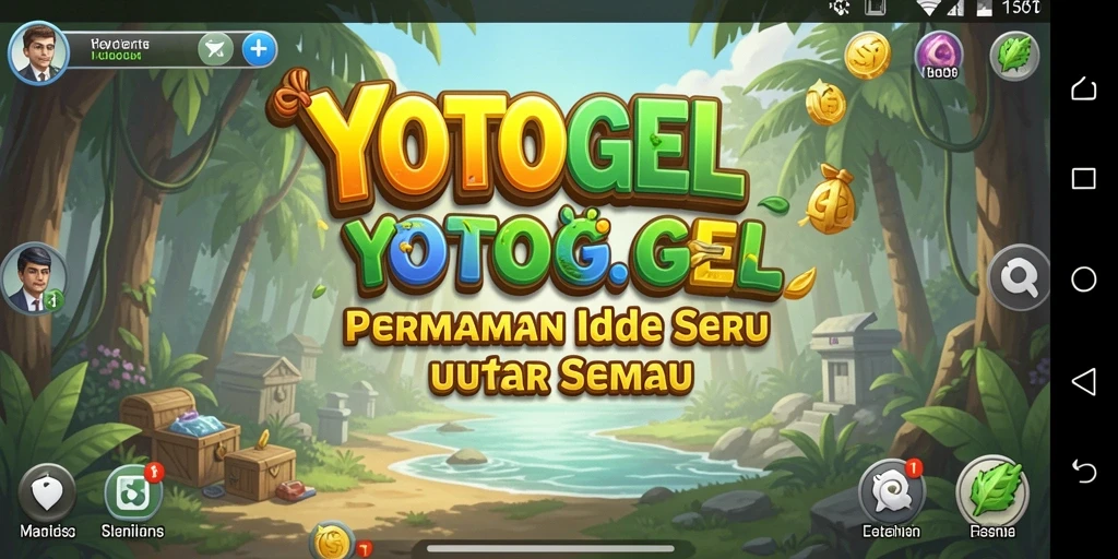 Tampilan gameplay YOTOGEL yang seru dan menarik dengan mekanisme Idle.